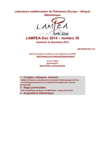 LAMPEA-Doc 2014 - numéro 38