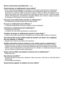 Quand dois-je appeler le médecin de mon enfant?