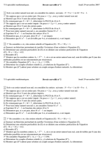 T S spécialité mathématiques