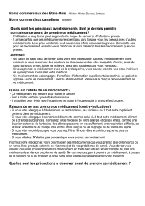 Quels sont les effets secondaires communs de ce médicament