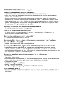 Puis-je donner ce médicament à mon enfant?