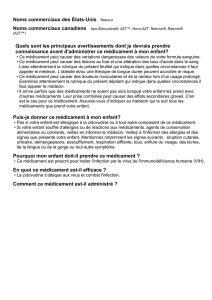 Quand dois-je appeler le médecin de mon enfant?