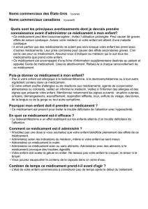 Puis-je donner ce médicament à mon enfant?