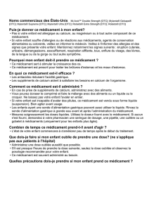 Quand dois-je appeler le médecin de mon enfant?