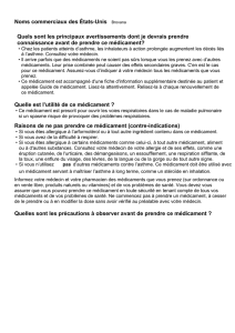 Quels sont les effets secondaires communs de ce médicament