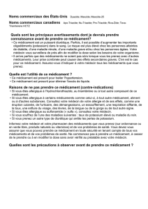 Quels sont les effets secondaires communs de ce médicament