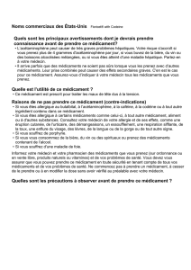 Quels sont les effets secondaires communs de ce médicament
