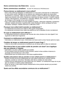 Puis-je donner ce médicament à mon enfant?