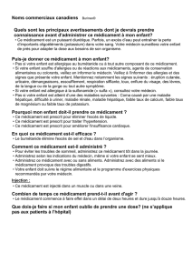 Quand dois-je appeler le médecin de mon enfant?