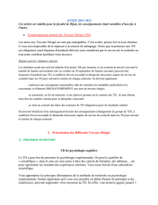 ANNEE 2011-2012 Cet article est valable pour la faculté de Dijon