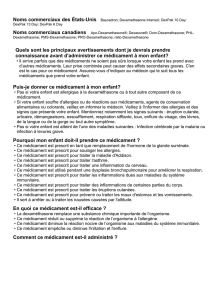 Puis-je donner ce médicament à mon enfant?