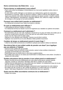 Quand dois-je appeler le médecin de mon enfant?