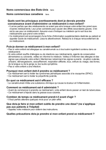 Puis-je donner ce médicament à mon enfant?