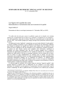 I. La construction de l`objet de recherche
