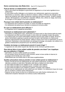 Quand dois-je appeler le médecin de mon enfant?