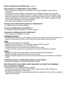 Quand dois-je appeler le médecin de mon enfant?