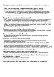 Quand dois-je appeler le médecin de mon enfant?