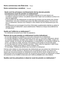 Quels sont les effets secondaires communs de ce médicament