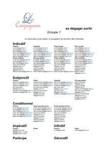 Indicatif - Le Conjugueur