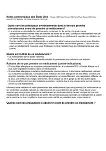 Quels sont les effets secondaires communs de ce médicament