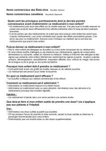 Puis-je donner ce médicament à mon enfant?