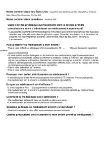 Puis-je donner ce médicament à mon enfant?