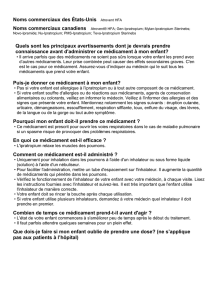 Puis-je donner ce médicament à mon enfant?