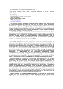 Les explications non sociologique du retard dans l`accès - Hal-SHS