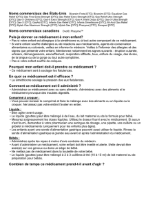 Puis-je donner ce médicament à mon enfant?