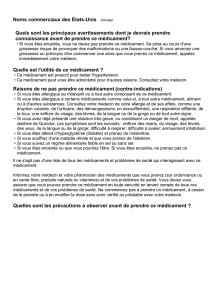 Quels sont les effets secondaires communs de ce médicament