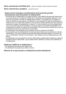 Quelle est la meilleure façon de prendre ce médicament