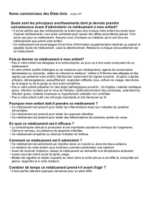 Quand dois-je appeler le médecin de mon enfant?