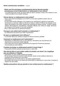 Quand dois-je appeler le médecin de mon enfant?