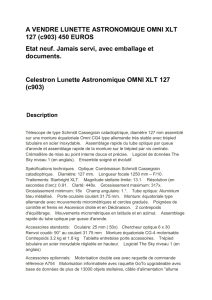 A VENDRE LUNETTE ASTRONOMIQUE OMNI XLT 127 (c903) 450