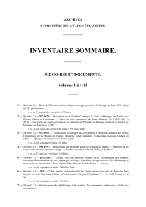 ARCHIVES - France Diplomatie