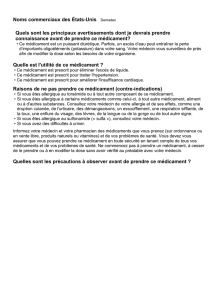 Quels sont les effets secondaires communs de ce médicament