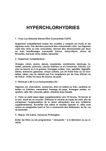 HYPERCHLORHYDRIES