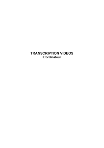 TRANSCRIPTION VIDEOS