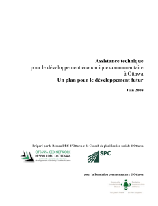 Assistance technique pour le d&eacute;veloppement &eacute;conomique