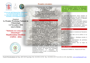TazaCOP22 - Université Sidi Mohamed Ben Abdellah
