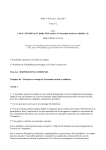 Télécharger la loi complète relative à l`économie