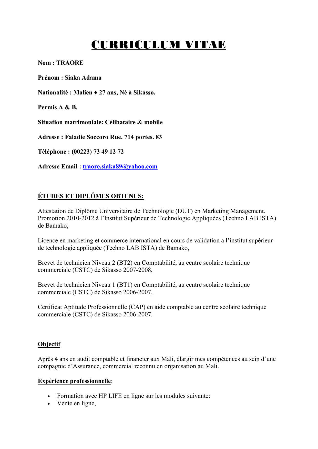 U.s. embassy jobs in benin image