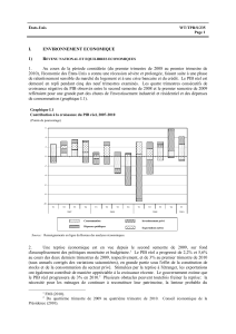 1) Revenu national et équilibres économiques