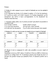 C6bis : exercices de la page 78