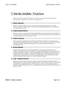 exercices et questions