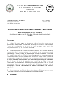 Le rôle des parlements dans le contrôle des efforts accomplis pour