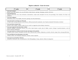 Exploration et utilisation de la structure des textes* (voir