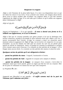 Réponse à Monsieur AOUNIT, secrétaire général du MRAP