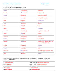 Examen final - pratique supplémentaire FRANÇAIS 10/10AP Les