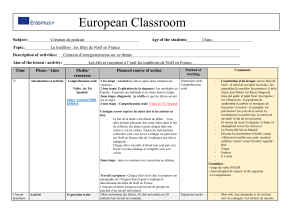 Strukturskizze - European Classroom